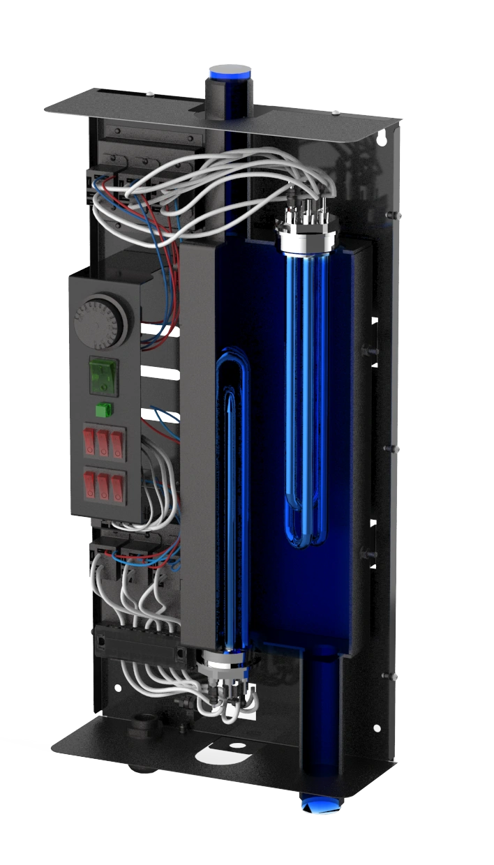 Электрокотел Куппер Спутник-15 (2.0) черный - Теплодар